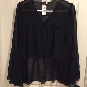 NWT LF sheer hi low top